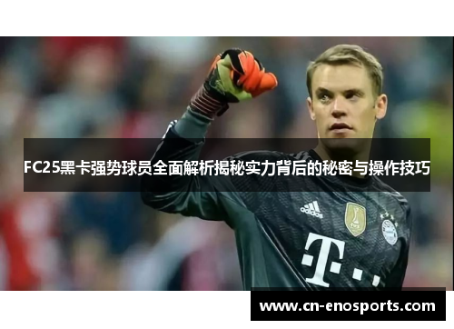 FC25黑卡强势球员全面解析揭秘实力背后的秘密与操作技巧