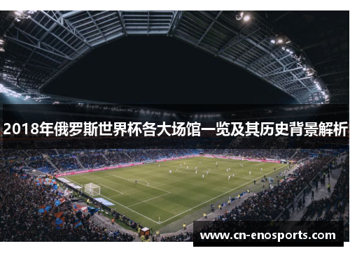 2018年俄罗斯世界杯各大场馆一览及其历史背景解析